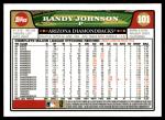 2008 Topps Chrome Randy Johnson Card - Diamondbacks
