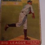1933 Goudey Bill Dickey Yankees Rookie Card