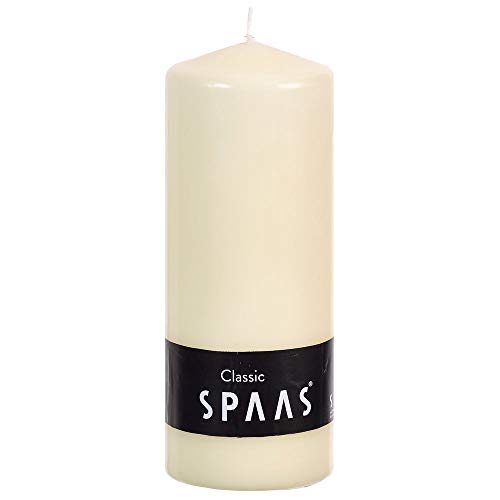 Luxury Ivory Pillar Candle - 90 Hours