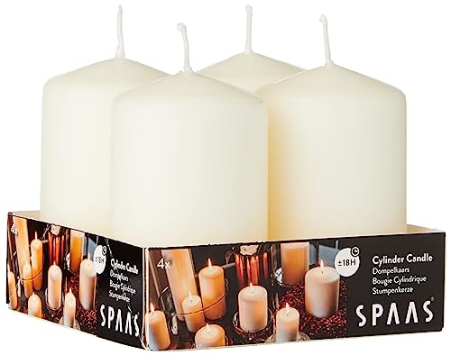 Luxury Ivory Pillar Candle - 18 Hours