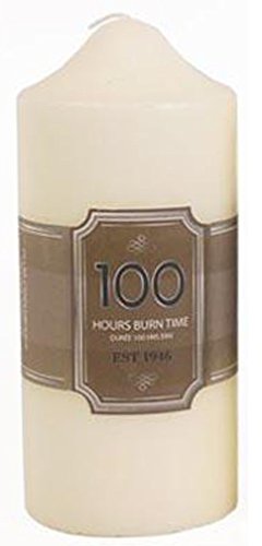 Overdipped Church Pillar Candle with 100 Hours Burn