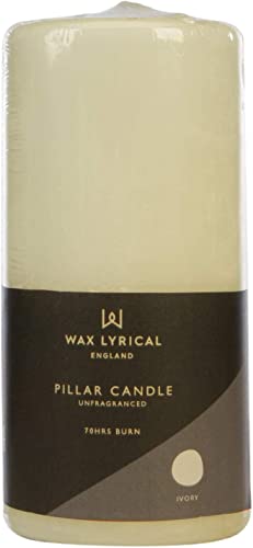 Ivory Pillar Candle - Wax Lyrical Luxury