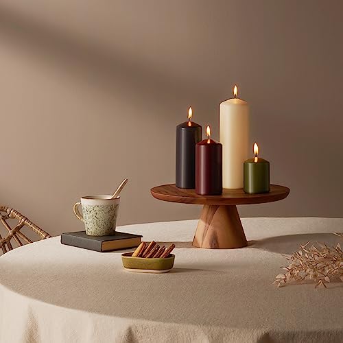 Luxury Ivory Pillar Candle - Bolsius Outdoor/Indoor