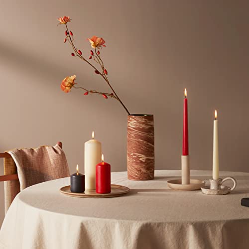 Luxury Ivory Pillar Candle - Bolsius Outdoor/Indoor