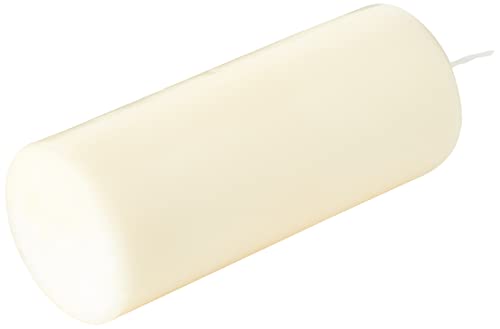 Luxury Ivory Pillar Candles, Set of 9