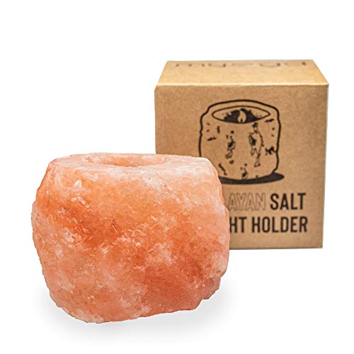 Luxury Pink Salt Tea Light Candle Holder