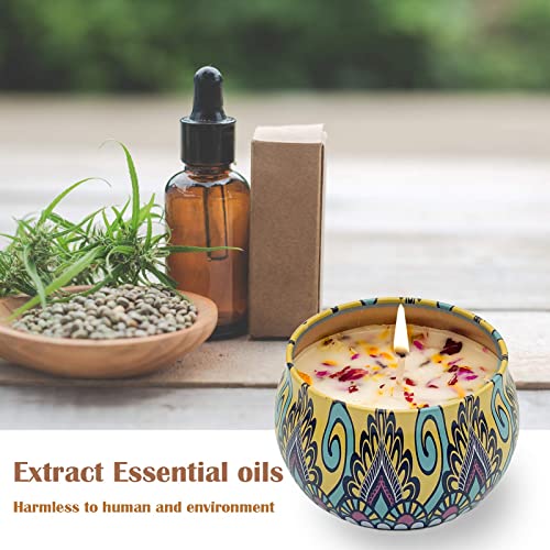 Luxury Scented Candle Gift Set in 4 Aromas