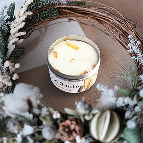 Chandelita Palo Santo Aromatherapy Luxury Candle (1 Unit)
