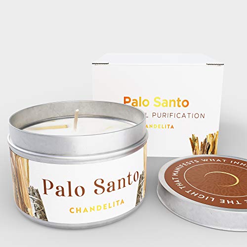 Chandelita Palo Santo Aromatherapy Luxury Candle (1 Unit)