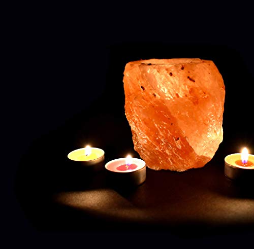 Himalayan Salt Tea Light Candle Holder Set
