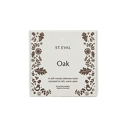 Luxury Oak Scented Tealights - Folk Collection