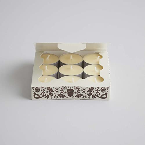 Luxury Oak Scented Tealights - Folk Collection