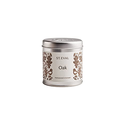 St. Eval Oak Scented Tin Candle - Folk Collection