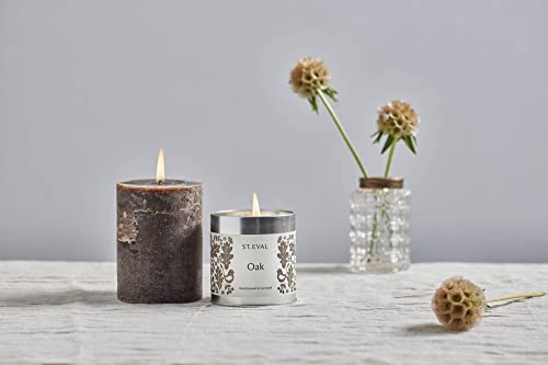 Luxury Oak Scented Tealights - Folk Collection