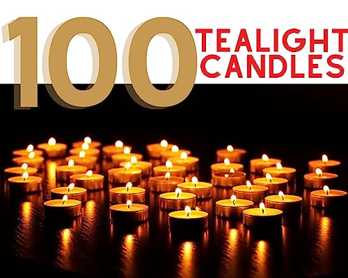 Zan Village Homeware Luxury Tea Lights - 100 Pack