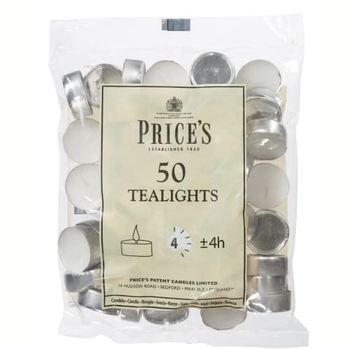 Luxury White Tealights - Pack of 50