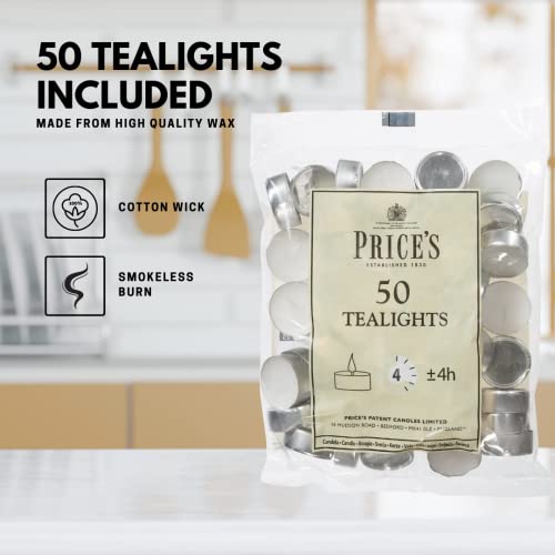Luxury White Tealights - Pack of 50