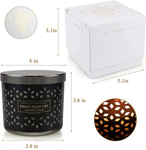 14.5oz Lavender Luxury 3-Wick Scented Candle