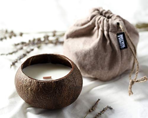 Jungle Culture® Luxurious Coconut Shell Scented Candle