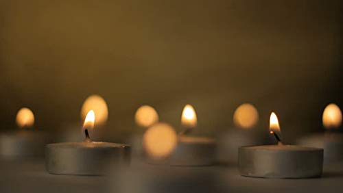 Luxury Pack of 50 Unscented Tea Lights