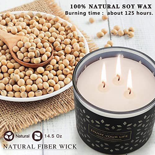 14.5oz Lavender Luxury 3-Wick Scented Candle