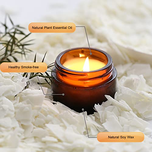 Luxury Scented Candle Set with Essential Oils (3 Pack)