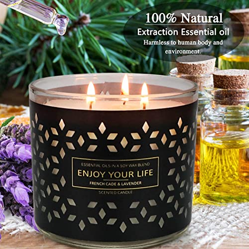 14.5oz Lavender Luxury 3-Wick Scented Candle