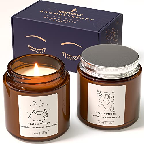 TRINIDa SLEEP & RELAX Luxury Lavender Candles