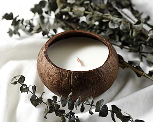 Jungle Culture® Luxurious Coconut Shell Scented Candle