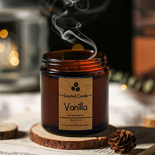 Luxury Scented Candle Set with Essential Oils (3 Pack)