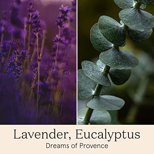 Luxury Lavender Eucalyptus Scented Candle, Natural Soy Wax