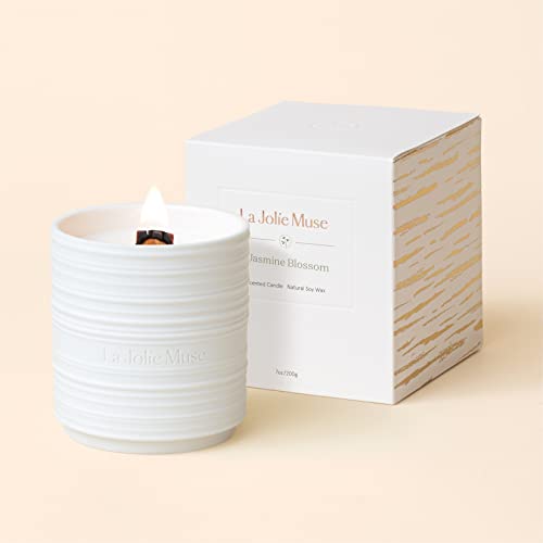 Luxury Jasmine Candle by LA Jolie Muse