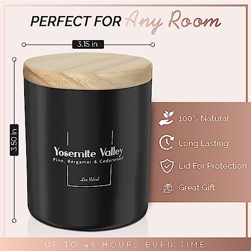 Yosemite Valley Luxury Pine, Bergamot & Cedarwood Candle