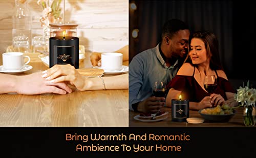 Luxurious Scented Candle with Tiger's Eye and Citrine