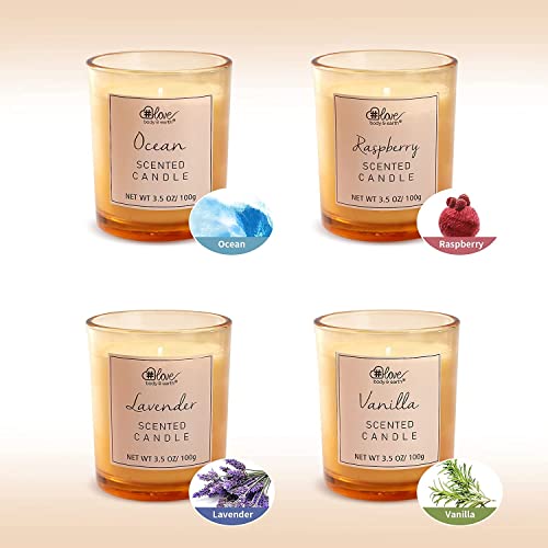 Luxury Scented Candle Set for Women
