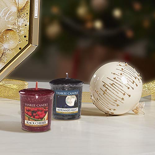 Yankee Candle Value Bundle with 18 Votive Scented Candles, Mixed Popular Fragrances