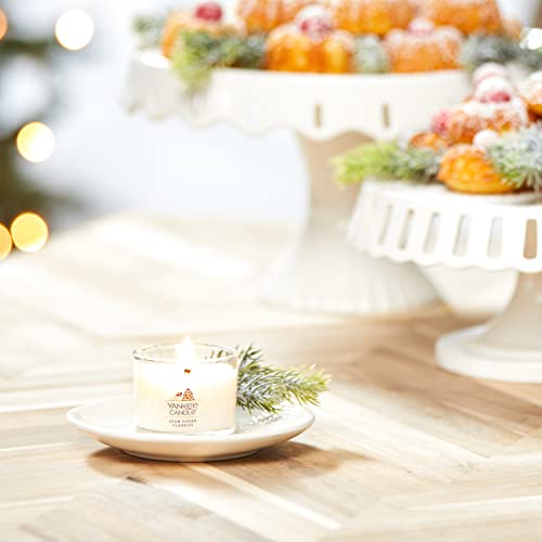 Yankee Candle Scented Candles Gift Set | Spun Sugar Flurries Filled Votive Candles | Snow Globe Wonderland Collection | Perfect Gifts for Women | 3 Count