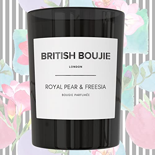 Luxurious Royal Pear & Freesia Scented Candle