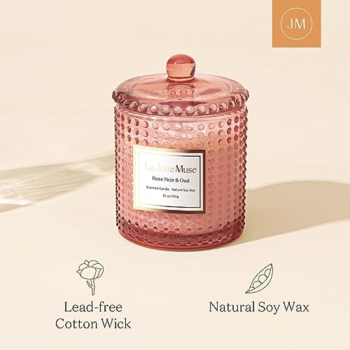 La Jolíe Muse Wild Rose Luxury Candle