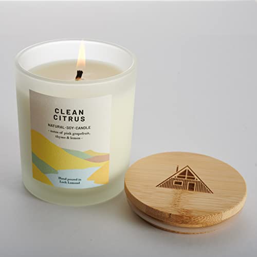 Luxury Citrus Scented Candles - Hand Poured in Scotland