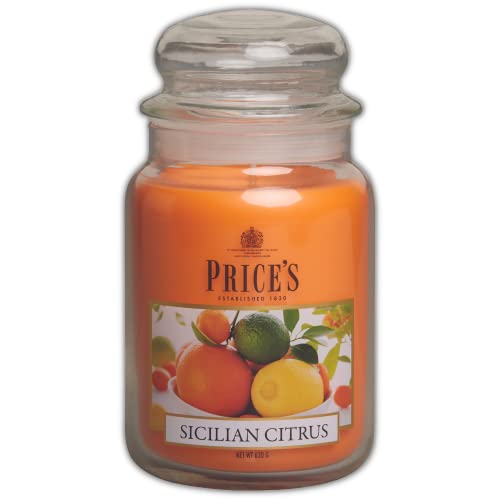 Sicilian Citrus Luxury Candle - Long Lasting Fragrance