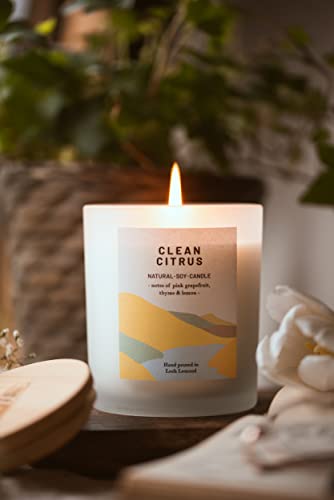 Luxury Citrus Scented Candles - Hand Poured in Scotland