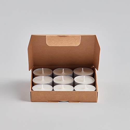 Luxury Grapefruit & Lime Tealight Candles - Pack of 9