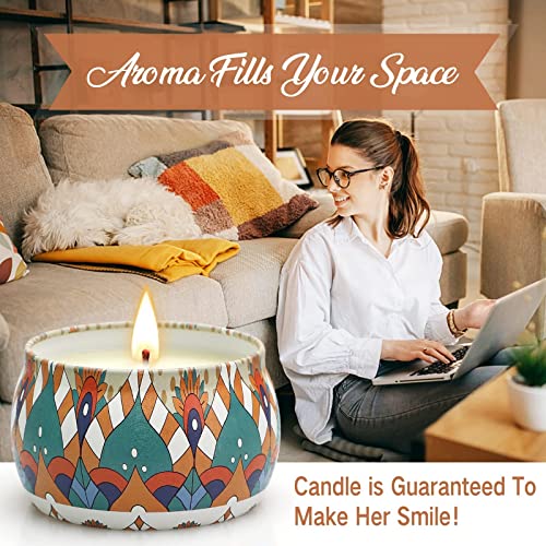 Luxury Lavender Scented Candles - 4 Pack