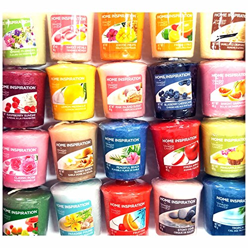 Luxury Assorted Fragrances Votive Candles Set