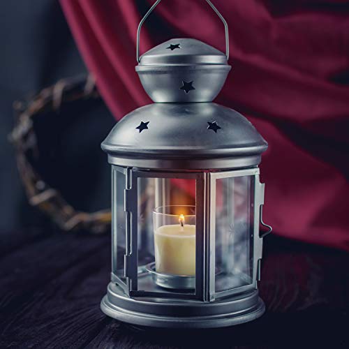 Belle Vous Clear Glass Votive Candles (24 Pack)