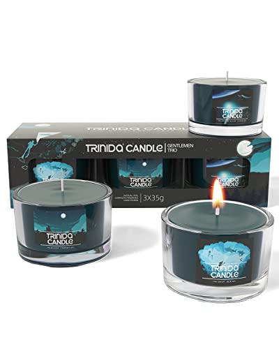 Luxury Gentlemen Trio Scented Candle Set