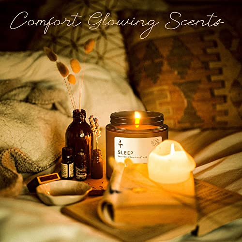 Luxury Sleep Candle Gift Set - Lavender Chamomile
