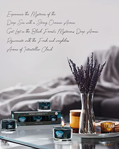 Luxury Gentlemen Trio Scented Candle Set