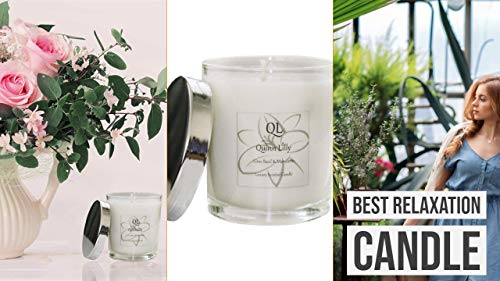 Luxury Lime Basil Mandarin Candle - Aromatherapy Bliss